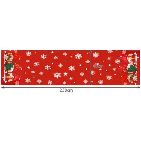 BIEŻNIK ŚWIĄTECZNY 220x40CM RUHHY 22483 BIEŻNIK ŚWIĄTECZNY 220x40CM RUHHY 22483