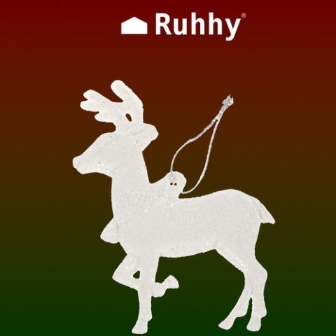 BOMBKI CHOINKOWE- RENIFERY 9SZT. RUHHY 22517 BOMBKI CHOINKOWE- RENIFERY 9SZT. RUHHY 22517
