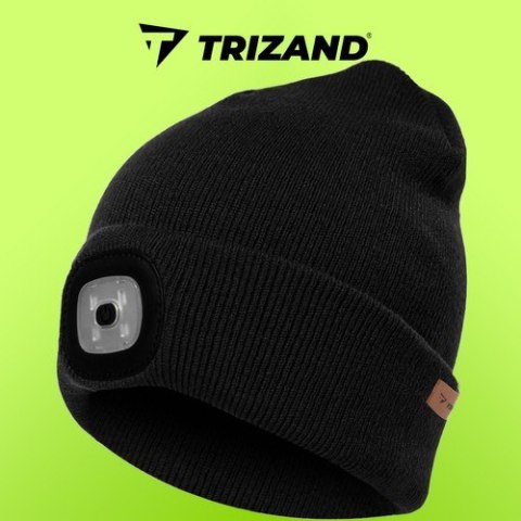 CZA PKA ZIMOWA Z LATARKĄ- CZARNA TRIZAND 22663 CZA PKA ZIMOWA Z LATARKĄ- CZARNA TRIZAND 22663