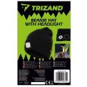 CZA PKA ZIMOWA Z LATARKĄ- CZARNA TRIZAND 22663