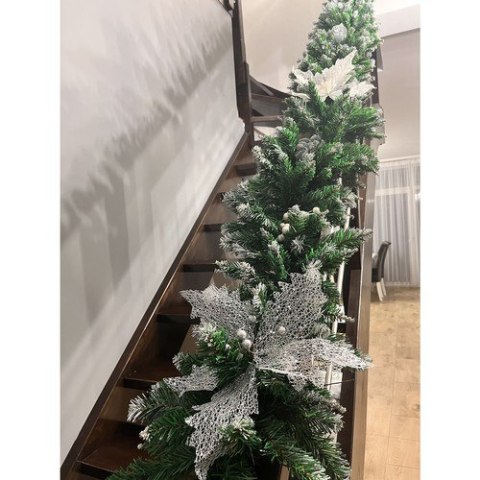 GIRLANDA CHOINKOWA OŚNIEŻONA 2.7M HQ RUHHY 22326 GIRLANDA CHOINKOWA OŚNIEŻONA 2.7M HQ RUHHY 22326