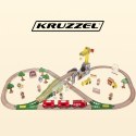KOLEJKA DREWNIANA- TOR KRUZZEL 22495