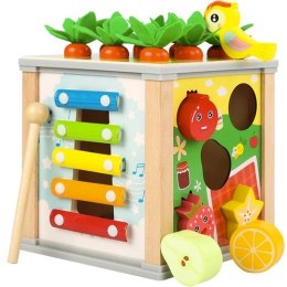 KOSTKA EDUKACYJNA DREWNIANA- SORTER KRUZZEL 22566