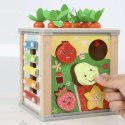 KOSTKA EDUKACYJNA DREWNIANA- SORTER KRUZZEL 22566