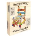 KRZESŁO DREWNIANE MONTAŻOWE KRUZZEL 22506