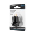ŁADOWARKA SAMOCHODOWA USB+USB TY PU C Z FUNKCJĄ QUICK CHARGE, POWER DELIVERY I MIERNIKIEM NA PIĘCIA 63W ŁADOWARKA SAMOCHODOWA USB+USB TY PU C Z FUNKCJĄ QUICK CHARGE, POWER DELIVERY I MIERNIKIEM NA PIĘCIA 63W