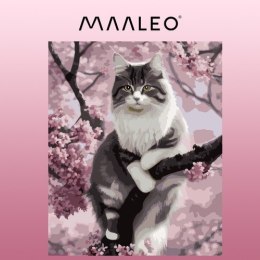 MALOWANIE  PO NUMERACH 40x50CM- KOTEK MAALEO 22783