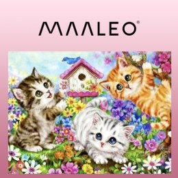 MALOWANIE  PO NUMERACH 40x50CM- KOTKI MAALEO 22781