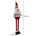 MIKOŁAJ ŚWIĄTECZNY- TELESKO POWY 95CM RUHHY 22340