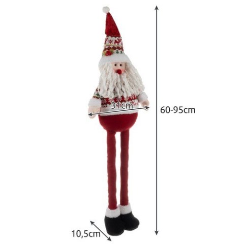 MIKOŁAJ ŚWIĄTECZNY- TELESKO POWY 95CM RUHHY 22340 MIKOŁAJ ŚWIĄTECZNY- TELESKO POWY 95CM RUHHY 22340