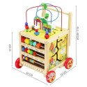 PCHACZ DREWNIANY- KOSTKA EDUKACYJNA 22606