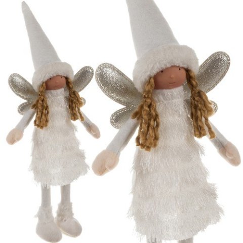 WRÓŻKA- FIGURKA ŚWIĄTECZNA BIAŁA RUHHY 22342 WRÓŻKA- FIGURKA ŚWIĄTECZNA BIAŁA RUHHY 22342