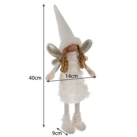 WRÓŻKA- FIGURKA ŚWIĄTECZNA BIAŁA RUHHY 22342 WRÓŻKA- FIGURKA ŚWIĄTECZNA BIAŁA RUHHY 22342