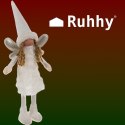 WRÓŻKA- FIGURKA ŚWIĄTECZNA BIAŁA RUHHY 22342