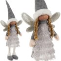 WRÓŻKA- FIGURKA ŚWIĄTECZNA SZARA RUHHY 22343
