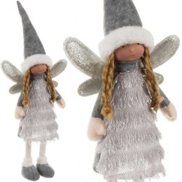 WRÓŻKA- FIGURKA ŚWIĄTECZNA SZARA RUHHY 22343