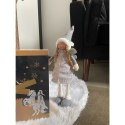 WRÓŻKA- FIGURKA ŚWIĄTECZNA SZARA RUHHY 22343