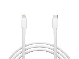 66-158# PRZYŁĄCZE USB-C -I PHONE 1M BIAŁE WORECZEK