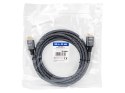 92-683# PRZYŁĄCZE HDMI-HDMI 8K 3M  PLECIONKA
