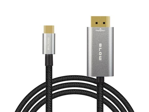 92-687# PRZYŁĄCZE DIS PLAY PORT - USB-C 2M PLECIONKA 92-687# PRZYŁĄCZE DIS PLAY PORT - USB-C 2M PLECIONKA