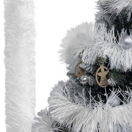 GIRLANDA CHOINKOWA- BIAŁA 6M RUHHY 22307