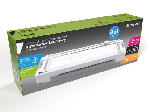LAMINATOR TRACER A4 TRL-7 ALL-IN-ONE WH LAMINATOR TRACER A4 TRL-7 ALL-IN-ONE WH