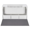 ORGANIZER  POJEMNIK UNIWERSALNY NA  PRZYBORY KOSMETYCZNE I KOSMETYKI MACLEAN, 8KG, 367x150x220MM, MC-479