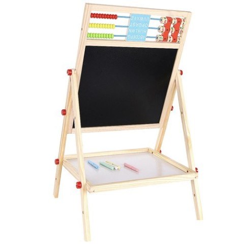 TABLICA DWUSTRONNA DREWNIANA KRUZZEL 22472 TABLICA DWUSTRONNA DREWNIANA KRUZZEL 22472
