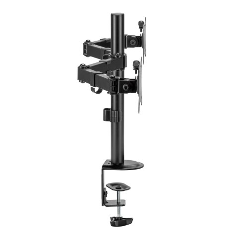 UCHWYT BIURKOWY NA 2 MONITORY MACLEAN, VESA 75x75 ORAZ 100x100, 17-32", 2x 9KG, MC-754N UCHWYT BIURKOWY NA 2 MONITORY MACLEAN, VESA 75x75 ORAZ 100x100, 17-32", 2x 9KG, MC-754N