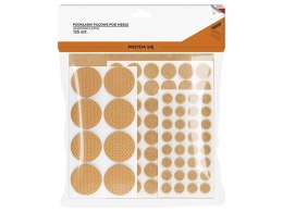 69-025# PODKŁADKI FILCOWE  POD MEBLE 125SZT MIx BRĄZOWE