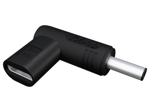 76-095# ADA PTER USB GNIAZDO USB-C-WTYKDC1,35/4,0