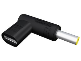 76-098# ADA PTER USB GNIAZDO USB-C-WTYK DC3,0/5,5