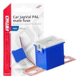 BEZ PIECZNIK SAMOCHODOWY JA PVAL  PAL MĘSKI 48MM 100A AMIO-03424