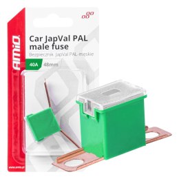 BEZ PIECZNIK SAMOCHODOWY JA PVAL  PAL MĘSKI  PAL 48MM 40A AMIO-03419