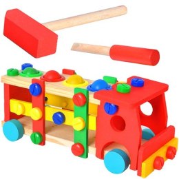 CIĘŻARÓWKA EDUKACYJNA DREWNIANA 22372