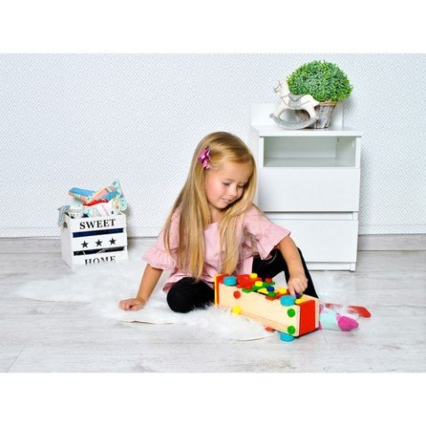 CIĘŻARÓWKA EDUKACYJNA DREWNIANA 22372 CIĘŻARÓWKA EDUKACYJNA DREWNIANA 22372
