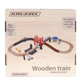KOLEJKA DREWNIANA- TOR KRUZZEL 22646