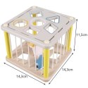 SORTER- KOSTKA SENSORYCZNA DREWNIANA 22885