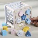 SORTER- KOSTKA SENSORYCZNA DREWNIANA 22885