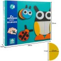 UKŁADANKA DREWNIANA-  PUZZLE KRUZZEL 22426