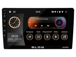 78-347# RADIO BLOW AVH-8960 RDS M P3/USB/MICRO SD/BLUETOOTH + USB-C