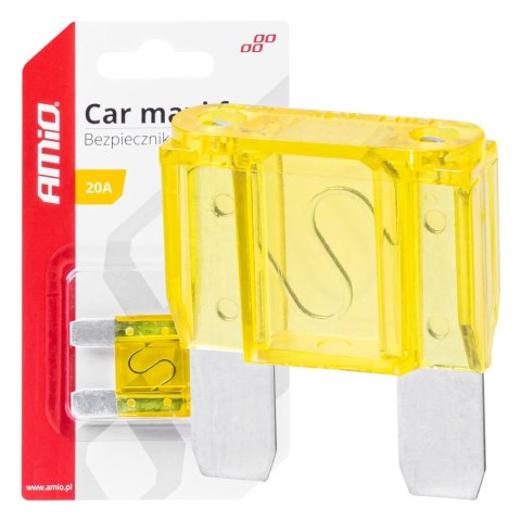 BEZ PIECZNIK SAMOCHODOWY MAxI 20A AMIO-03381 BEZ PIECZNIK SAMOCHODOWY MAxI 20A AMIO-03381