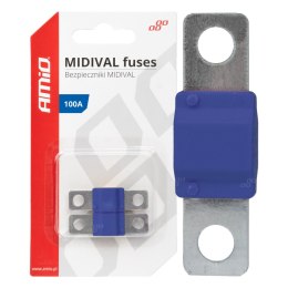 BEZ PIECZNIKI SAMOCHODOWE MIDIVAL MTA 2 SZT. 100A AMIO-03479
