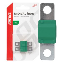 BEZ PIECZNIKI SAMOCHODOWE MIDIVAL MTA 2 SZT. 40A AMIO-03474