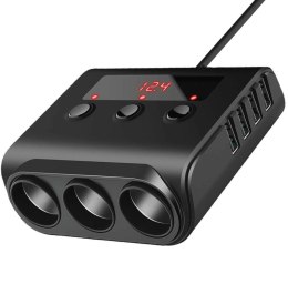 PLS42 ROZDZIELACZ ZA PALNICZKI + 4xUSB