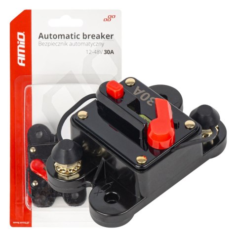 SAMOCHODOWY BEZ PIECZNIK AUTOMATYCZNY 30A 12V 24V 48V AMIO-03824 SAMOCHODOWY BEZ PIECZNIK AUTOMATYCZNY 30A 12V 24V 48V AMIO-03824