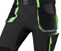 S PODNIE ROBOCZE PREMIUM,4 WAY STRETCH, CZARNE, ROZMIAR XS