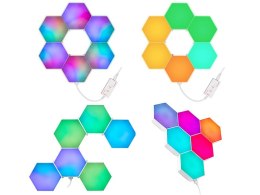 SZEŚCIOKĄTNE LAM PY RGB TRACER AMBIENCE - SMART HExAGON