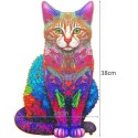 UKŁADANKA DREWNIANA-  PUZZLE KRUZZEL 22878