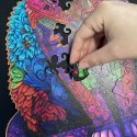 UKŁADANKA DREWNIANA-  PUZZLE KRUZZEL 22878